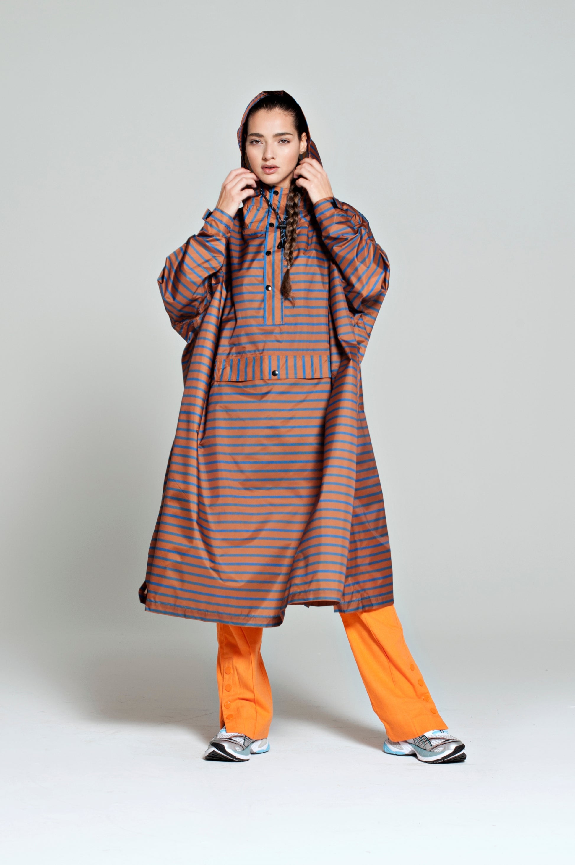 Breton Blue - Rain poncho