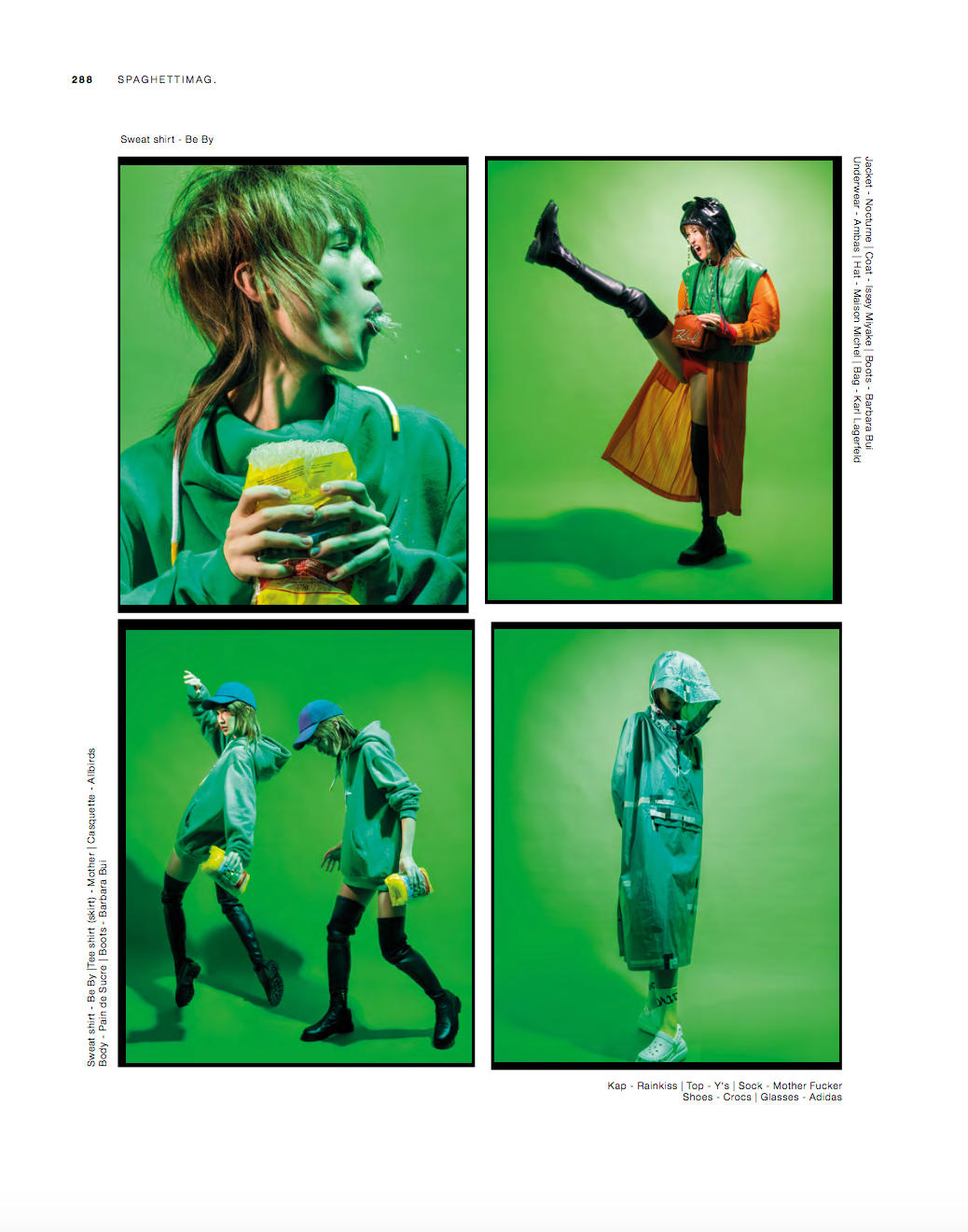 Rainkiss Press Clipping Spaghetti Magazine France