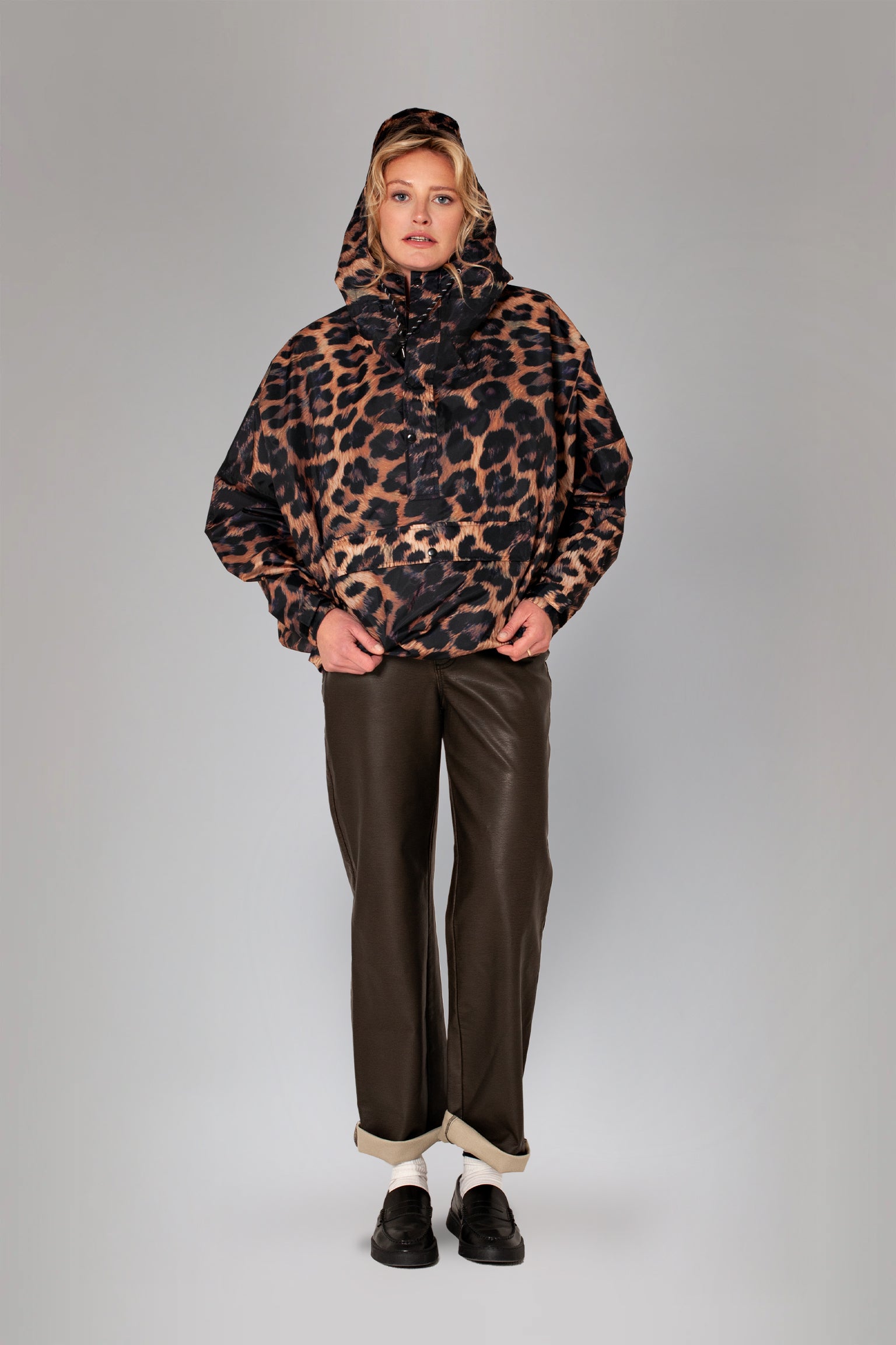 Image of Dark Leopard - Anorak