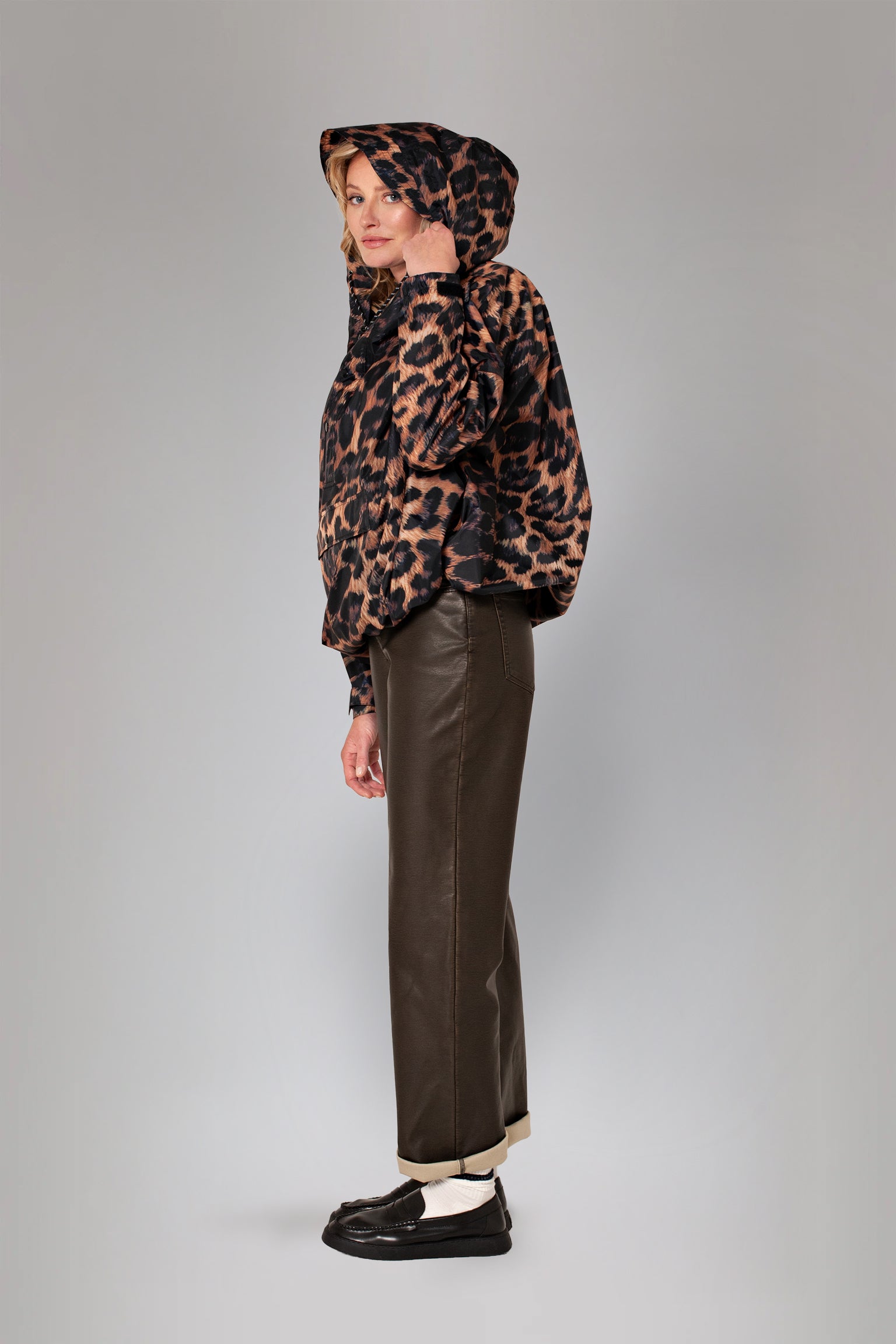 Image of Dark Leopard - Anorak