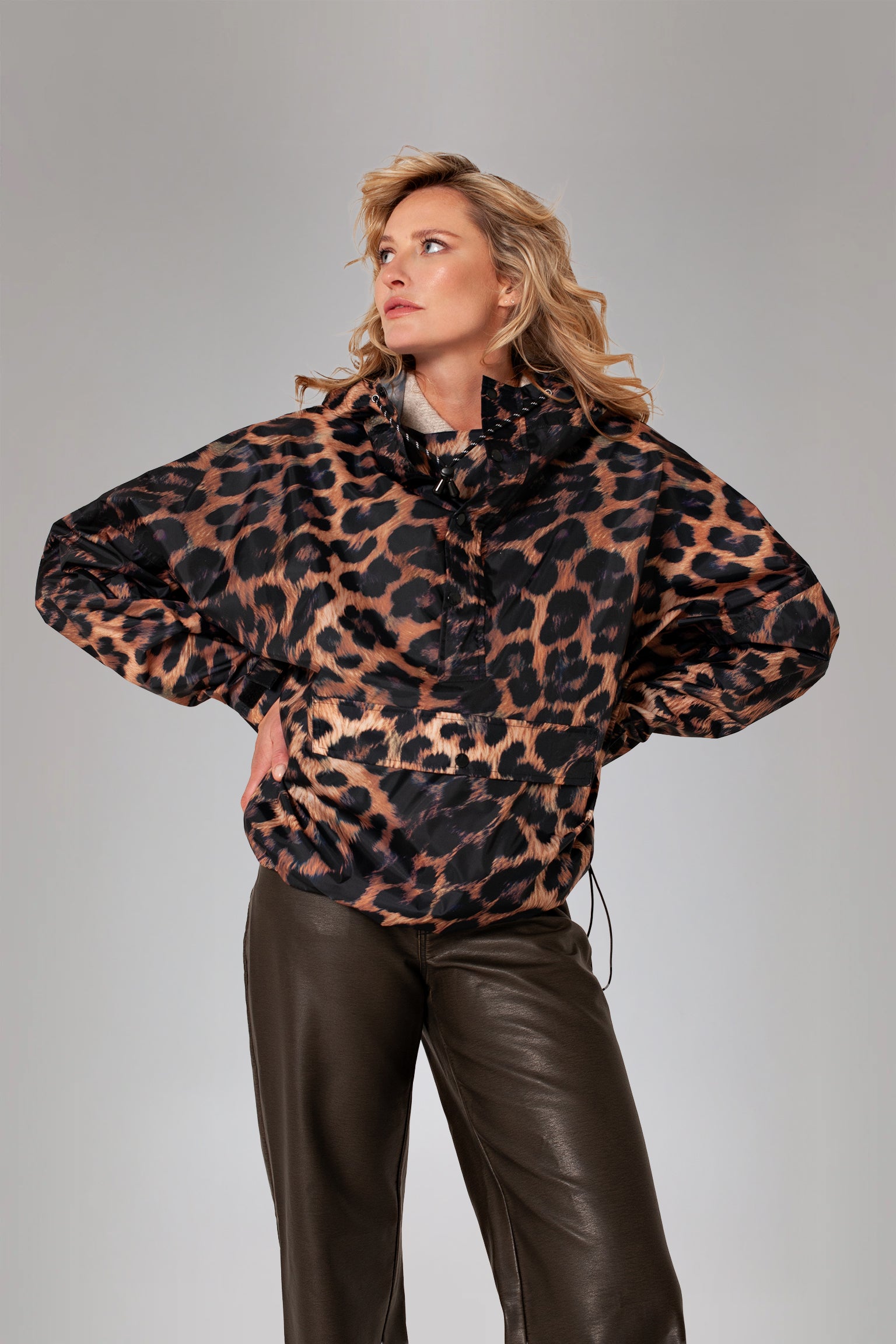 Image of Dark Leopard - Anorak