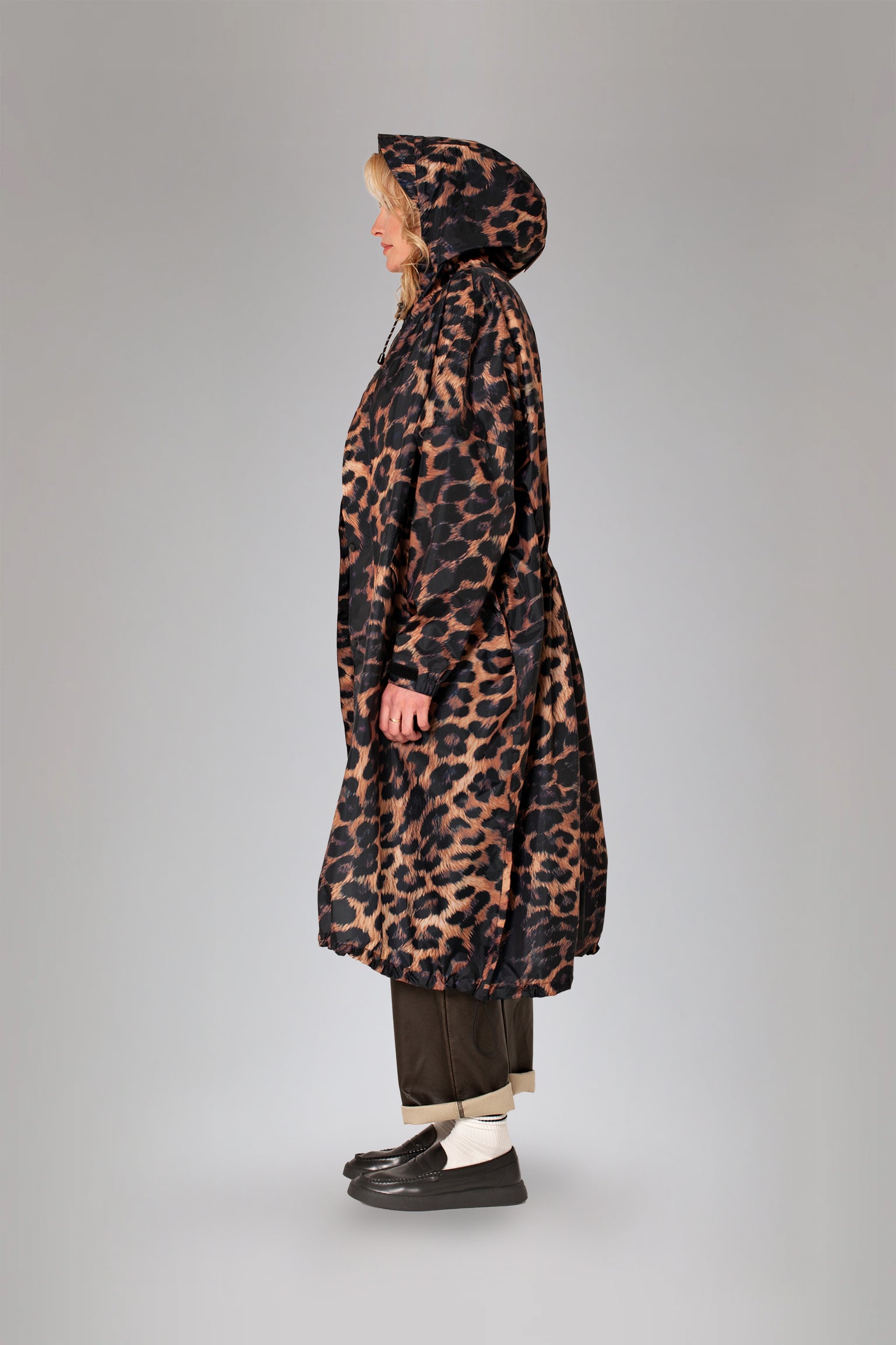 Dark Leopard - Rain Coat