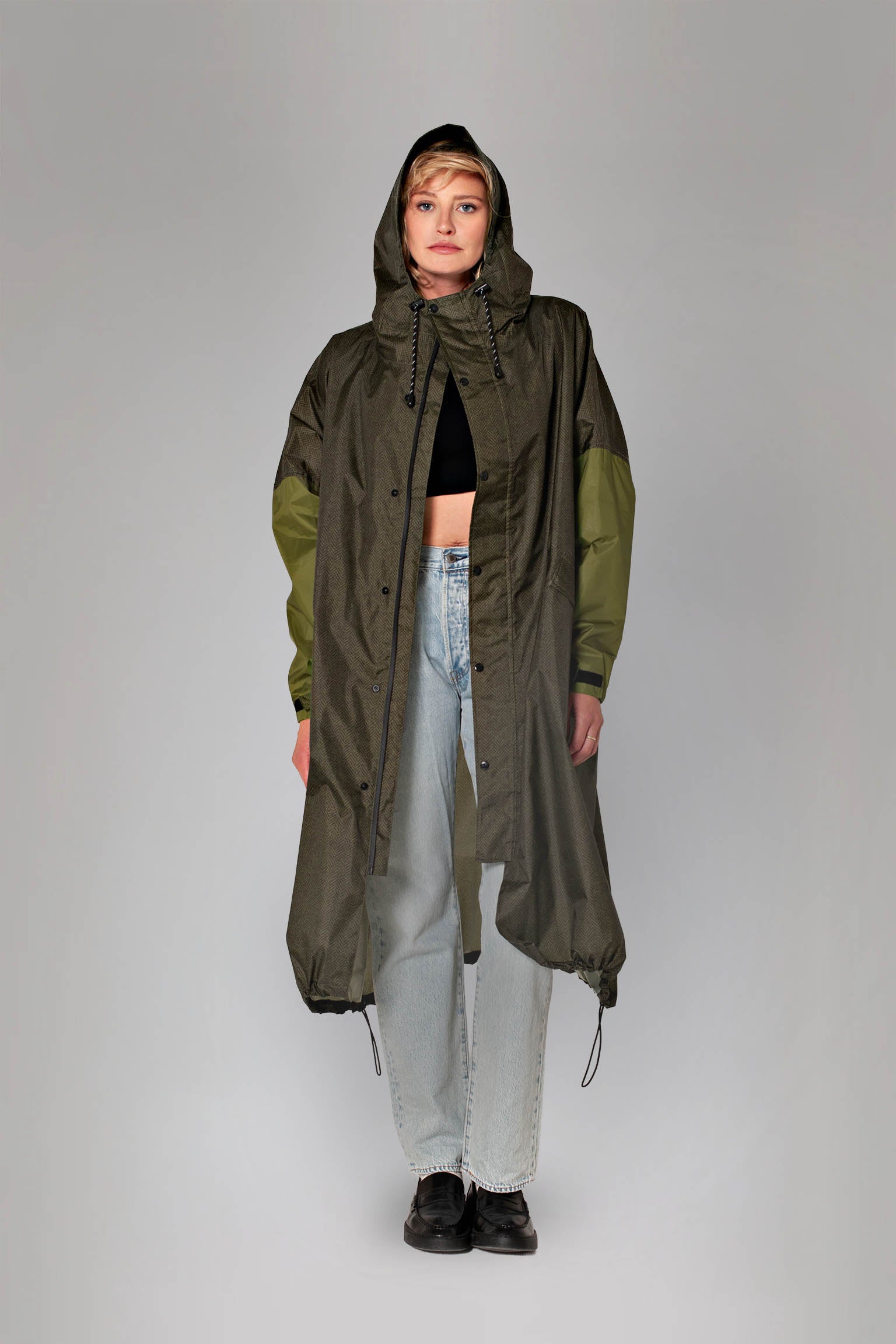 Herringbone - Rain Coat