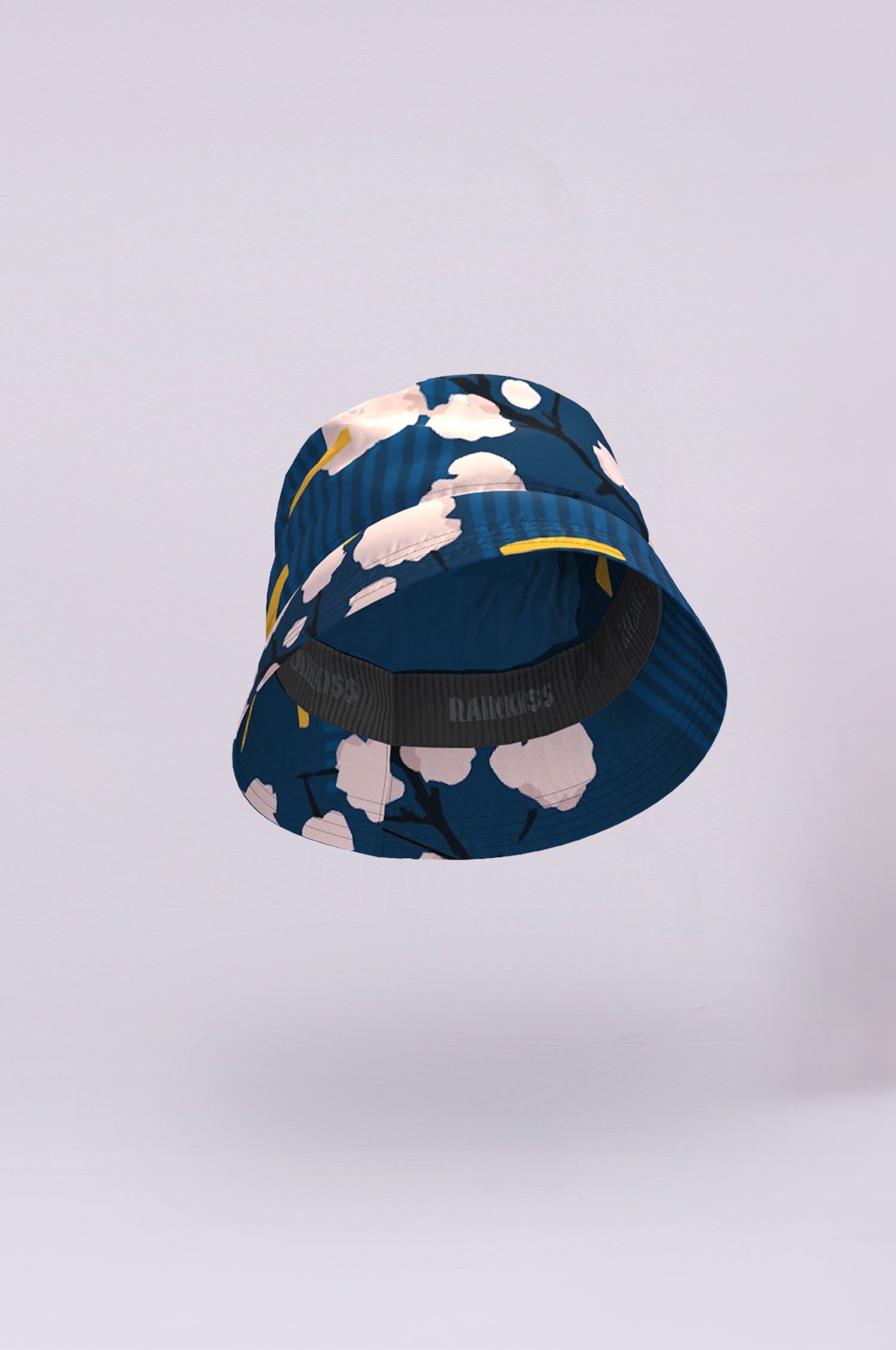 Japanese Niche Hand-flanged Designer Bucket Hat Button Decoration