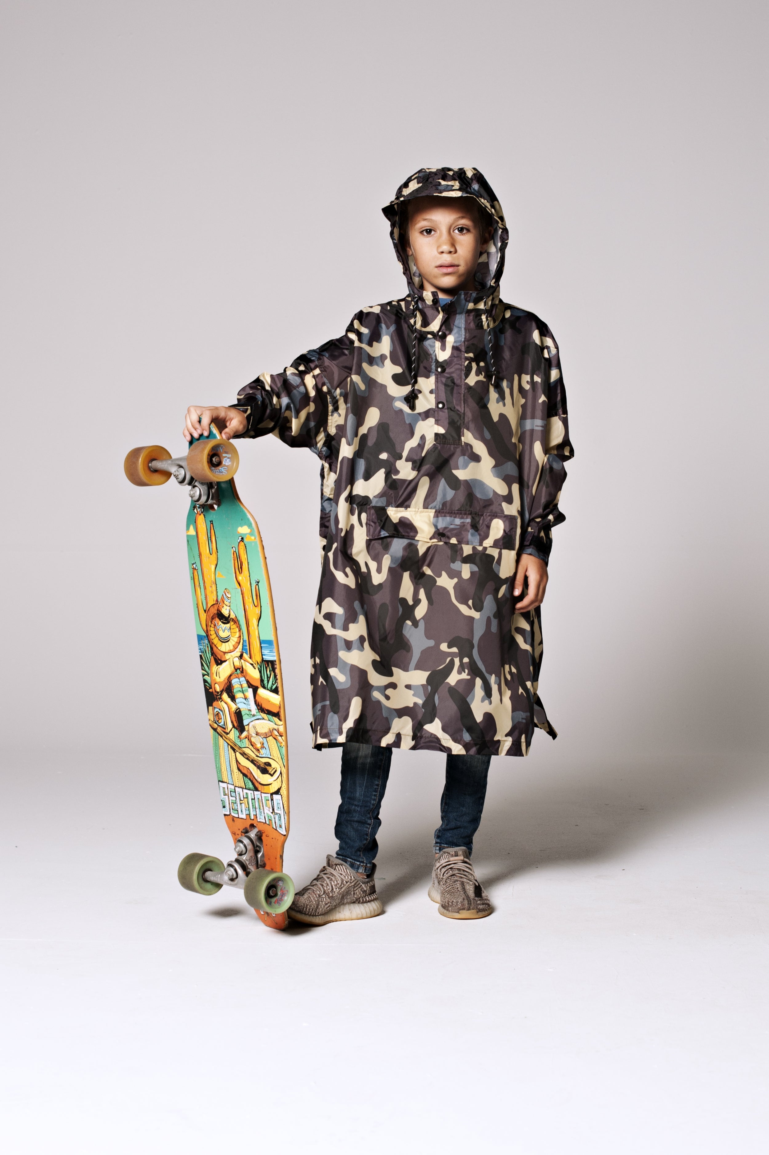 Image of Jungle Camo - Kids Rain Poncho