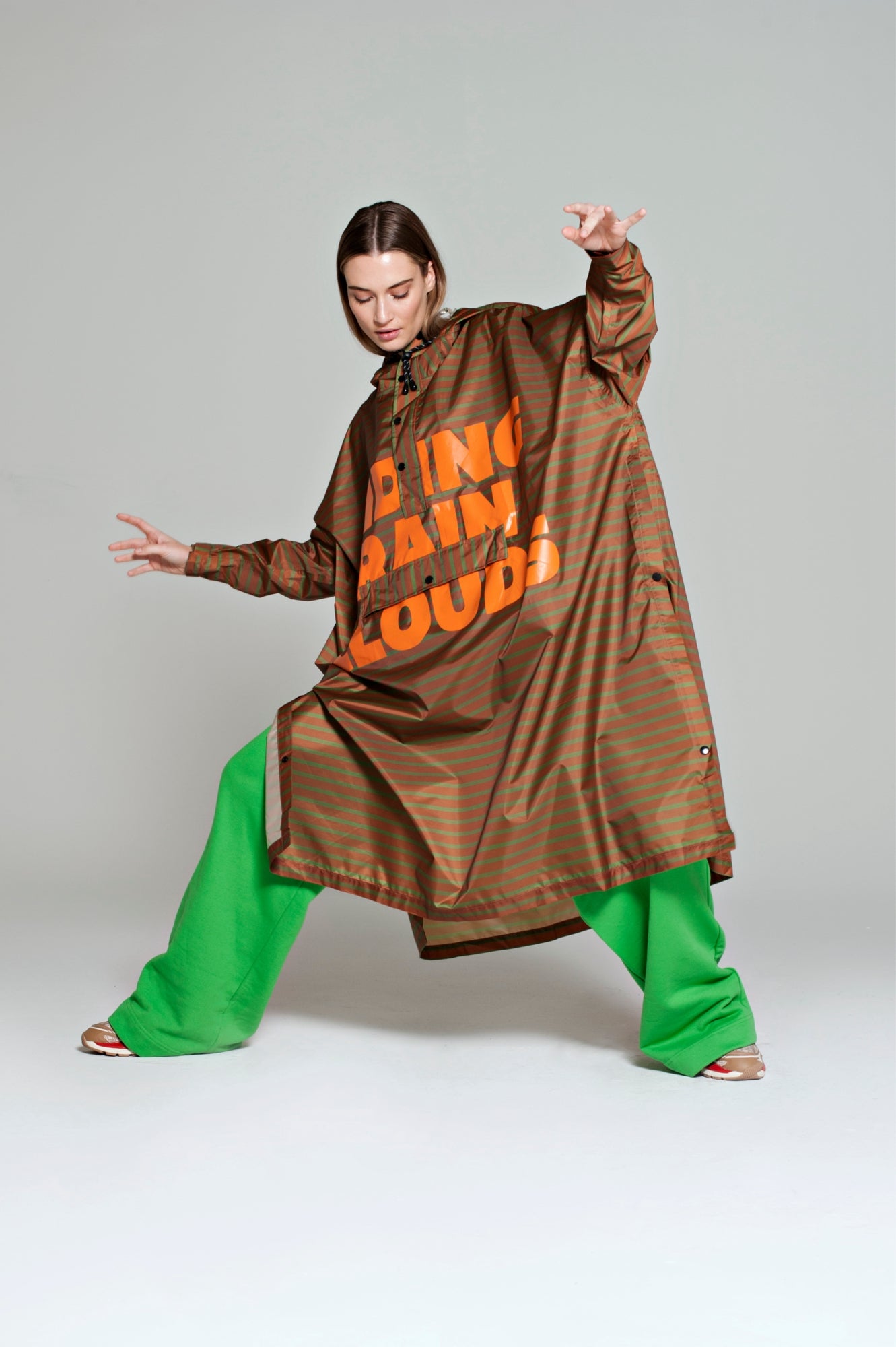 Image of Breton Green Diary - Rain Poncho