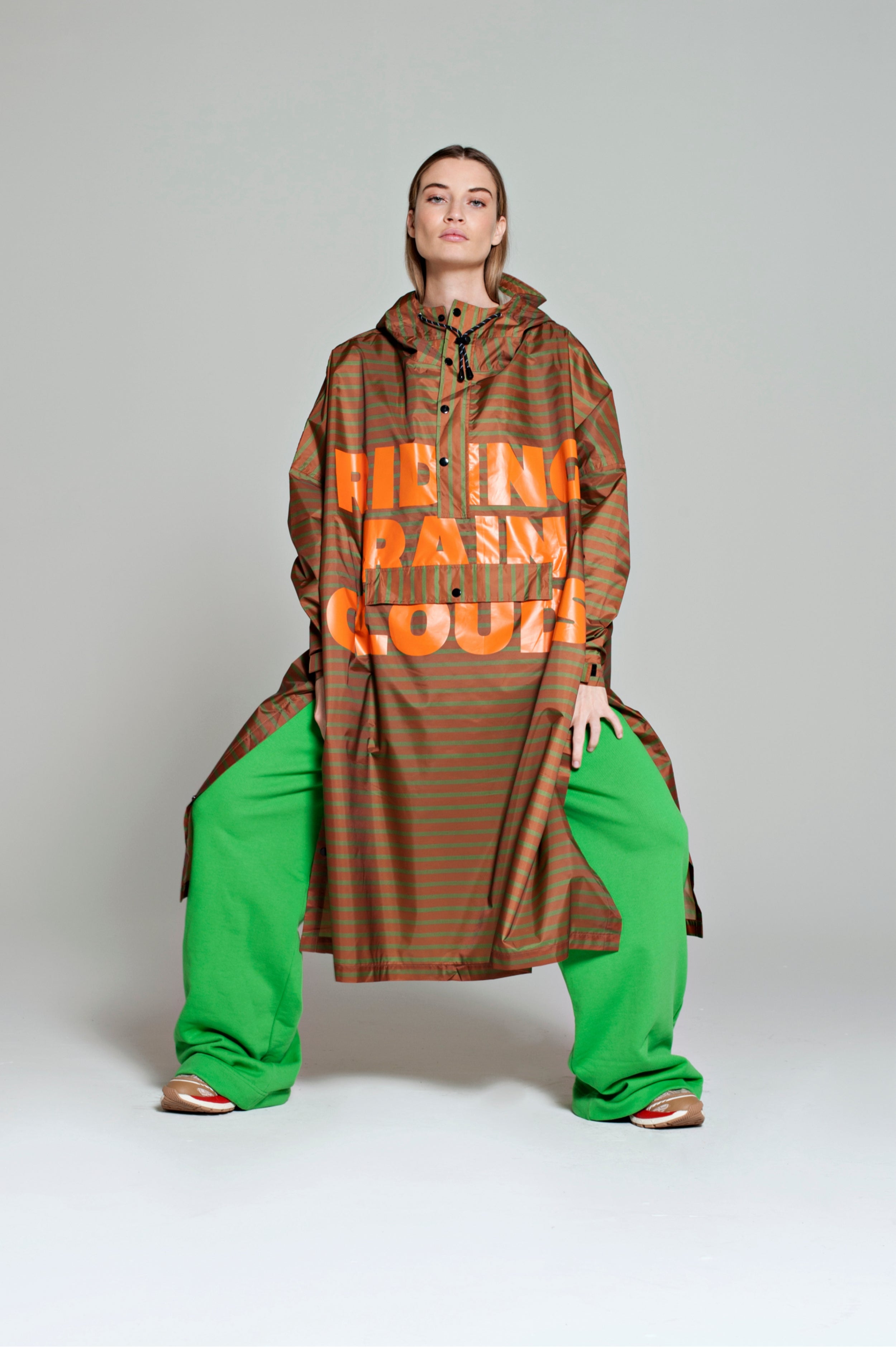 Image of Breton Green Diary - Rain Poncho