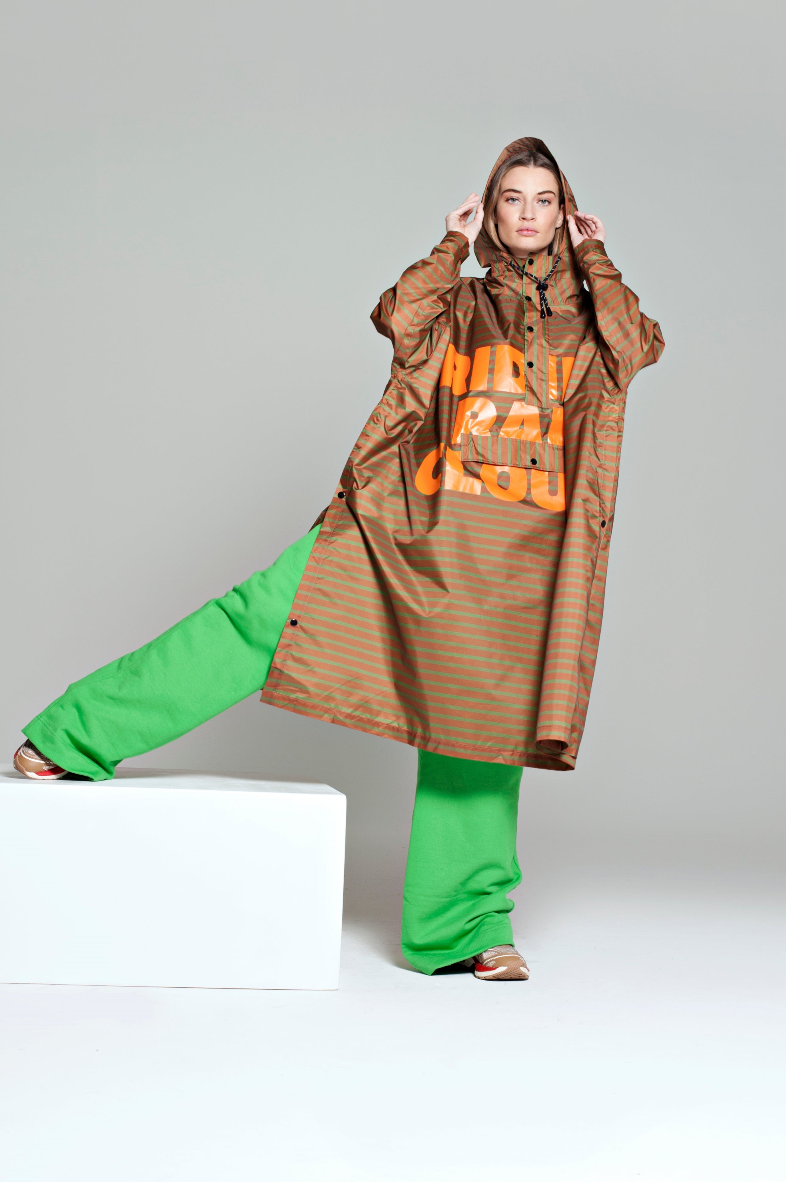 Image of Breton Green Diary - Rain Poncho