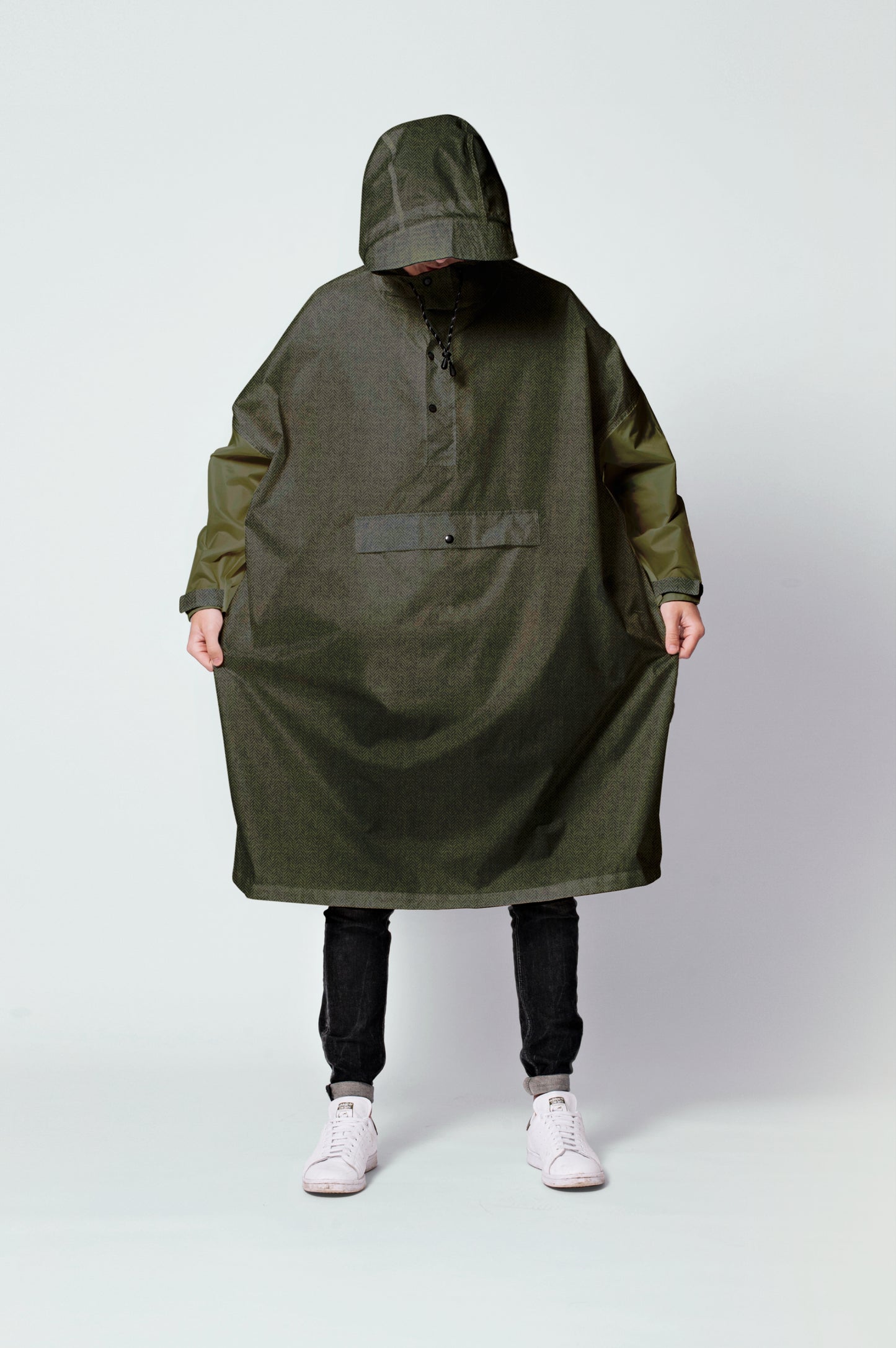 Herringbone - Rain Poncho