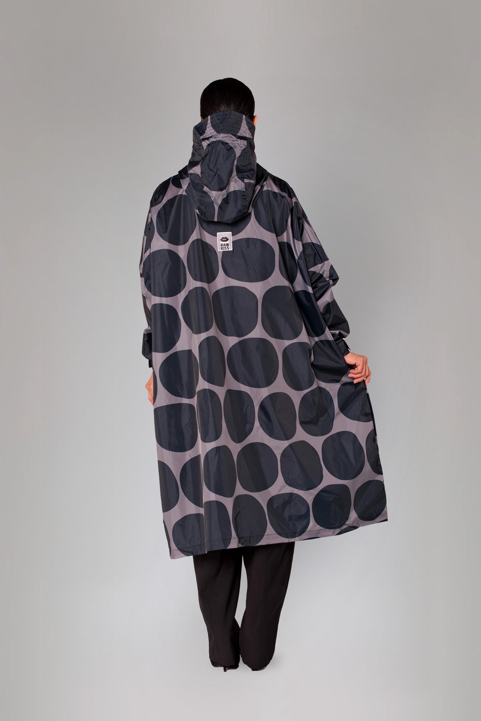 Image of Black Polka - Rain Poncho