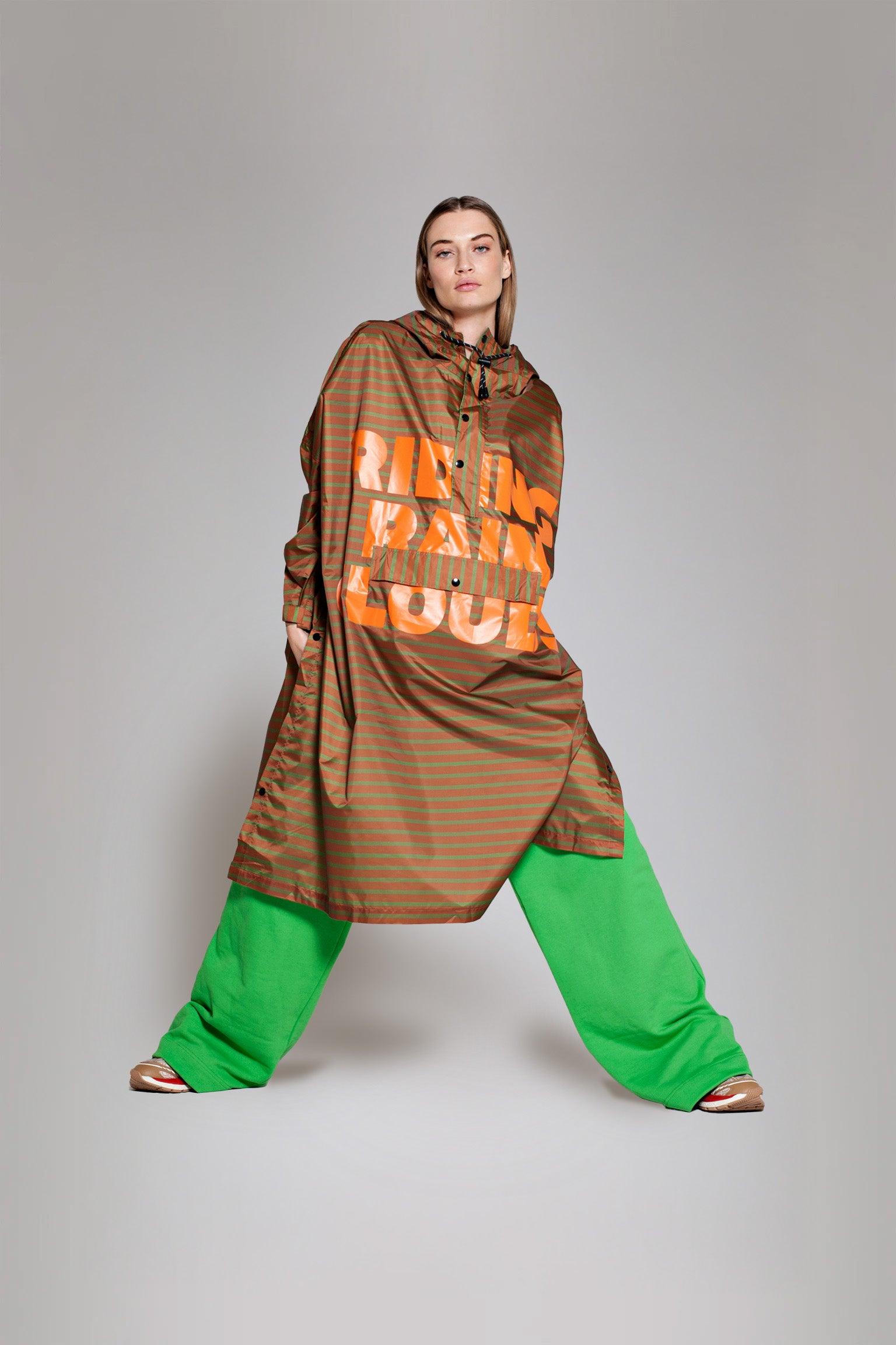 Image of Breton Green Diary - Rain Poncho