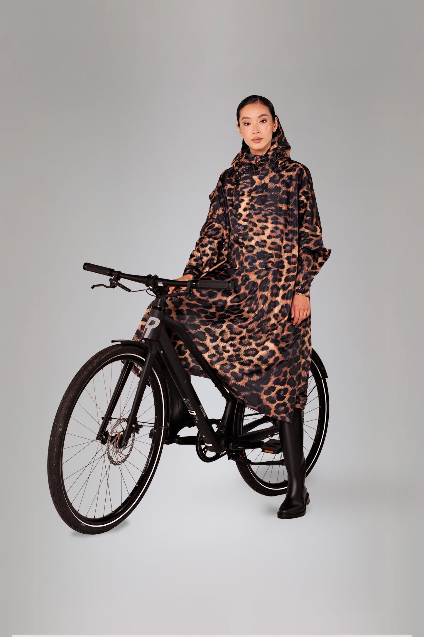 Dark Leopard - Rain Poncho