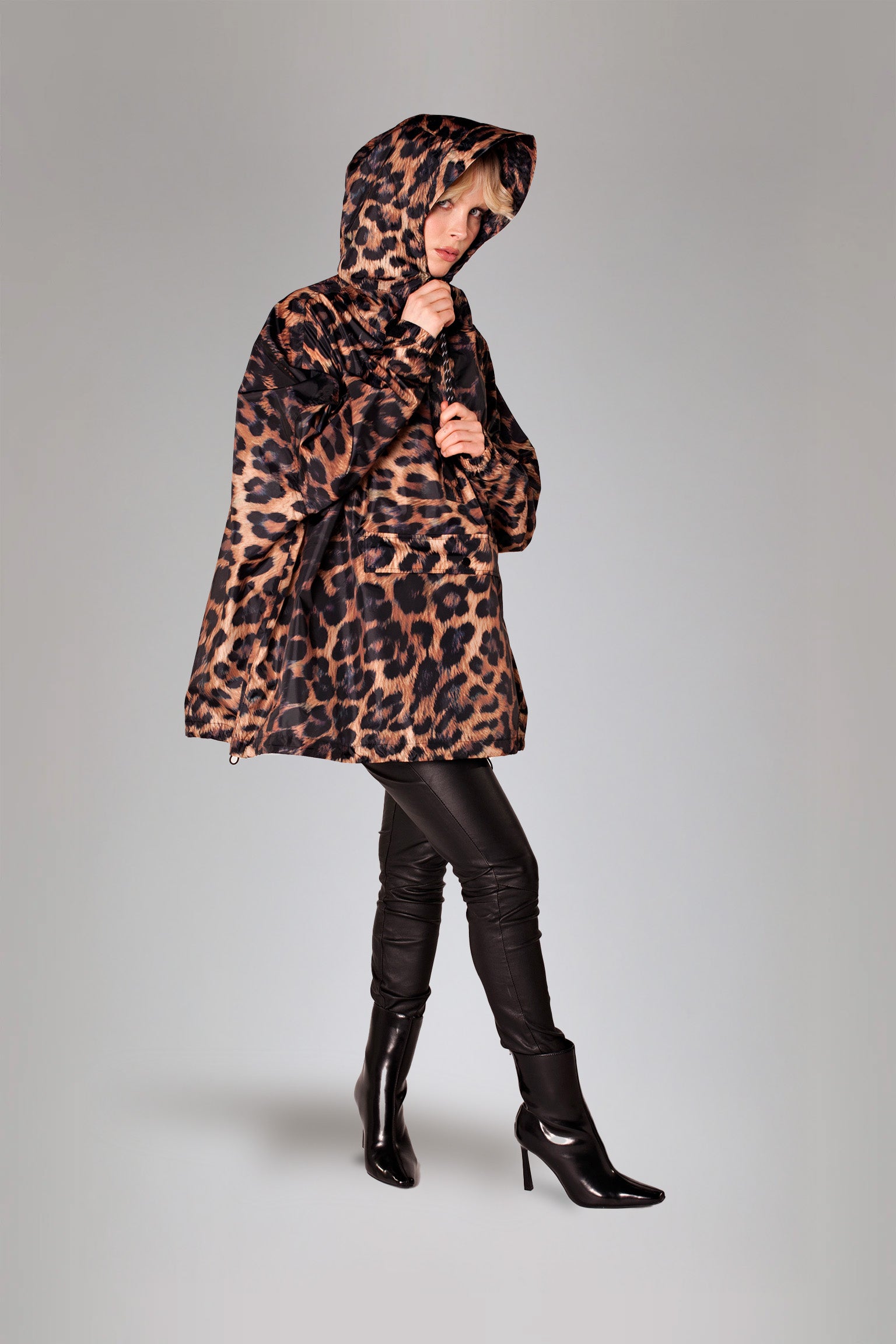 Image of Dark Leopard - Anorak