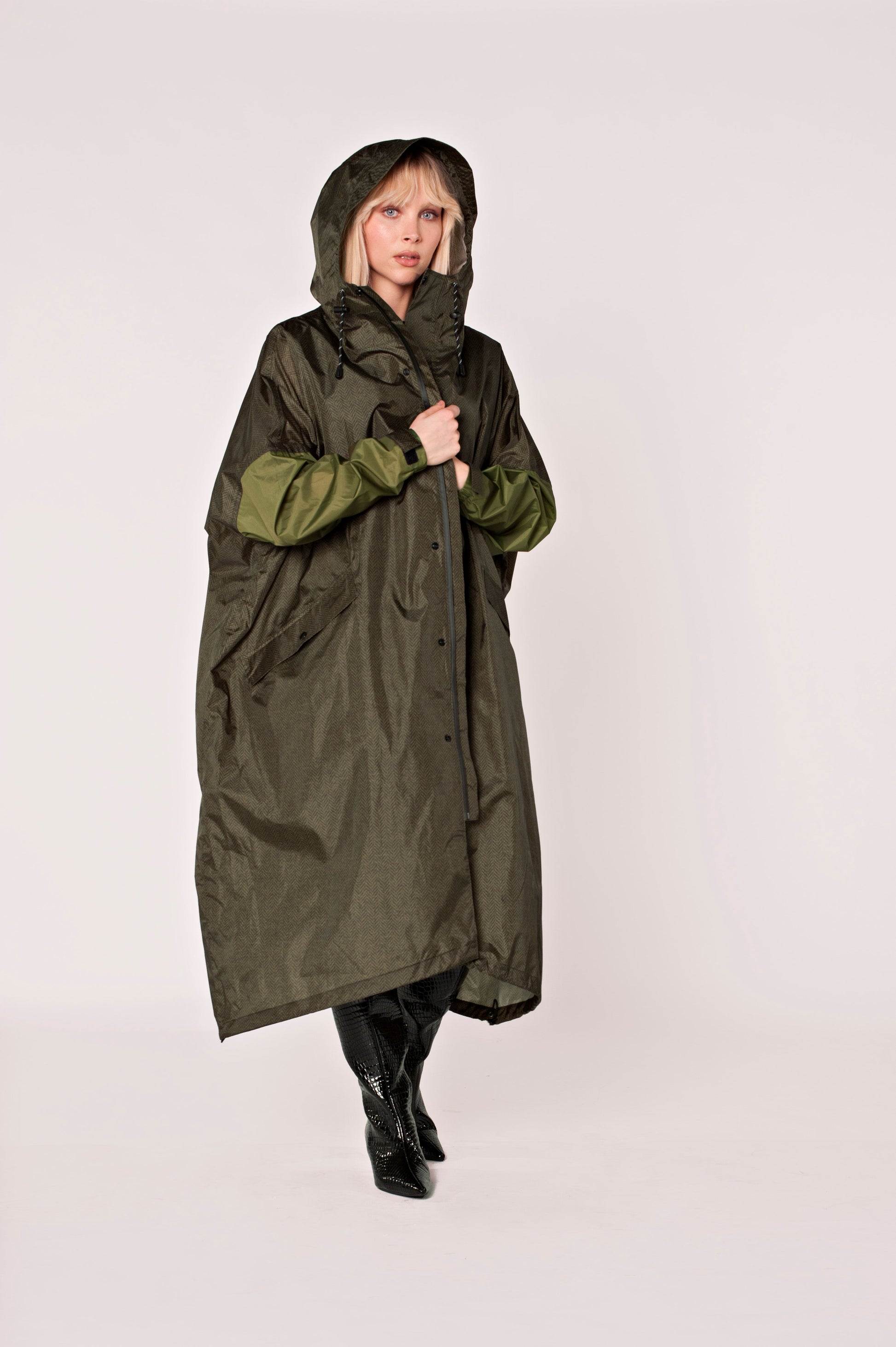 Herringbone - Rain Coat