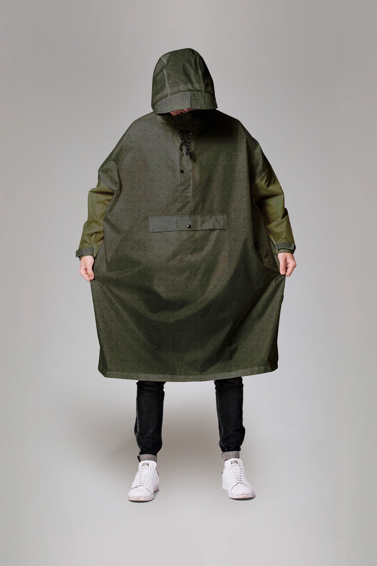 Herringbone - Rain Poncho