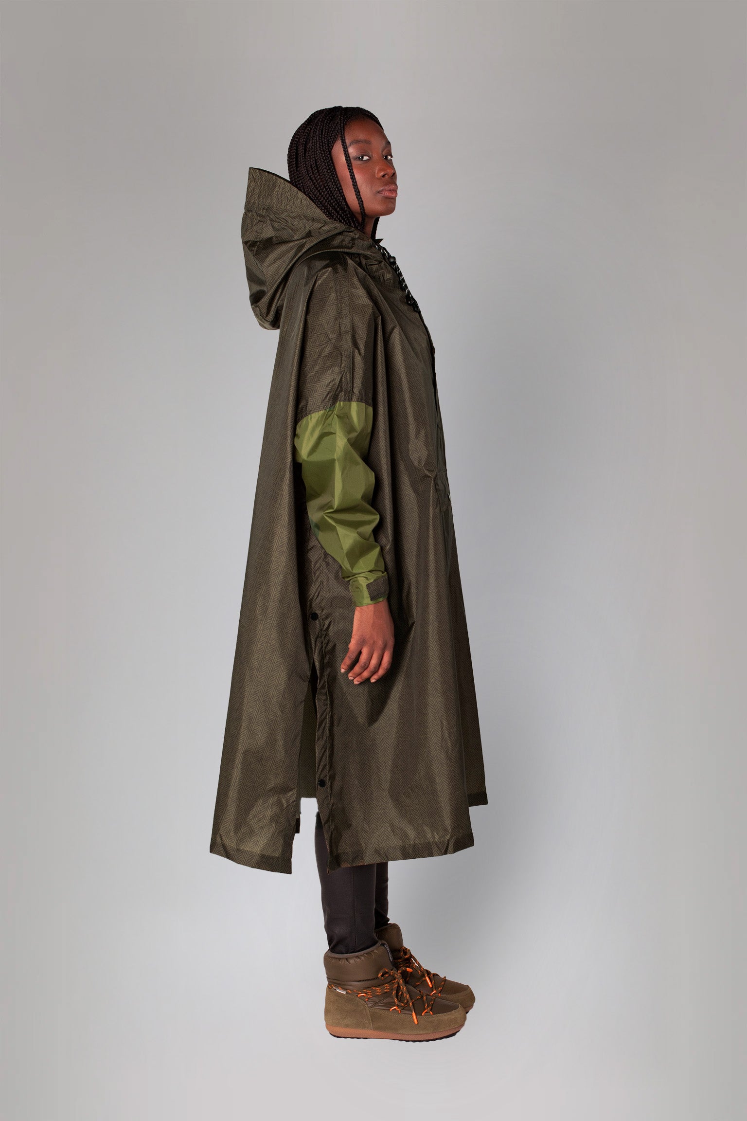 Herringbone - Rain Poncho