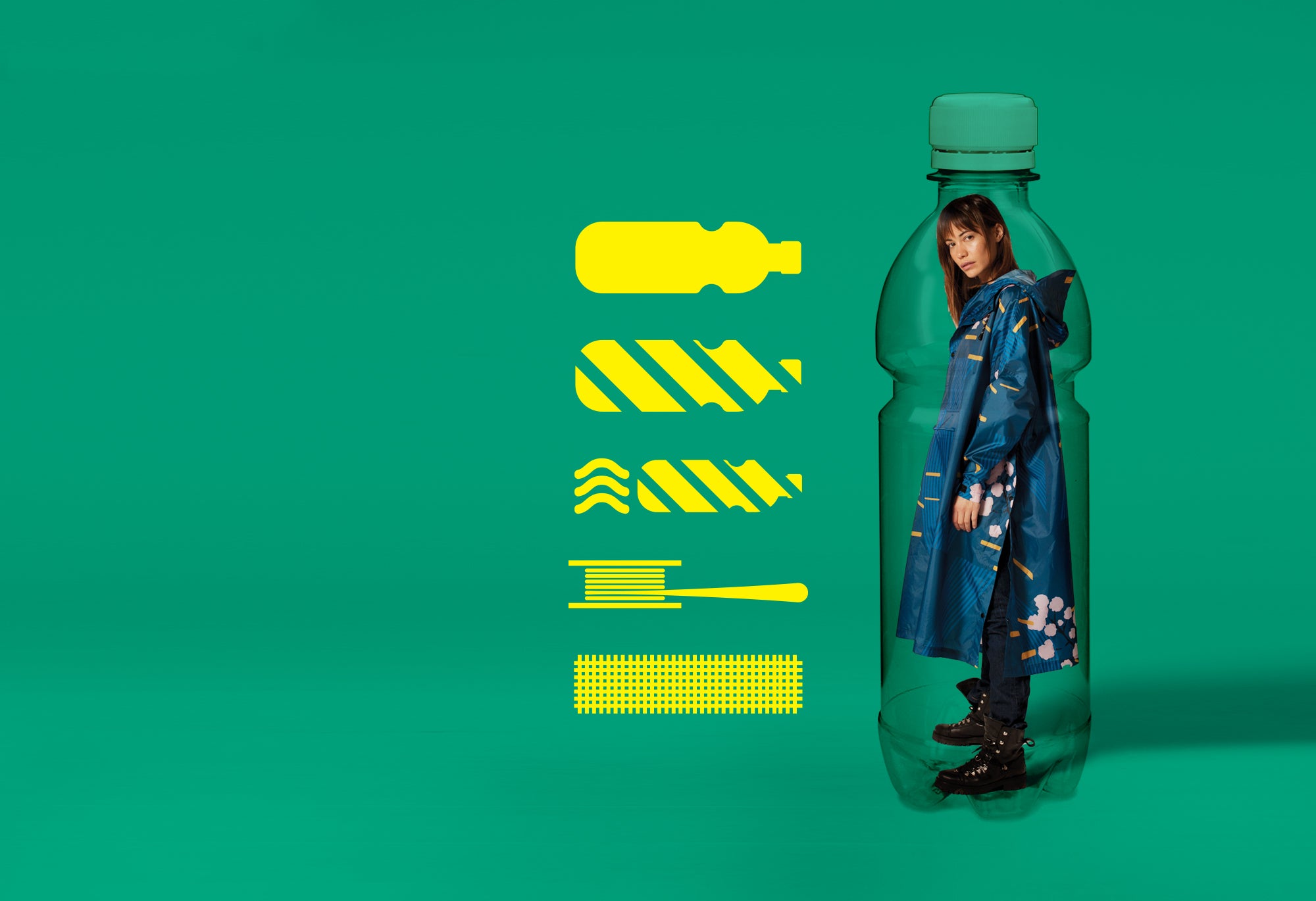 Rainkiss rain Ponchos Recycled polyester 