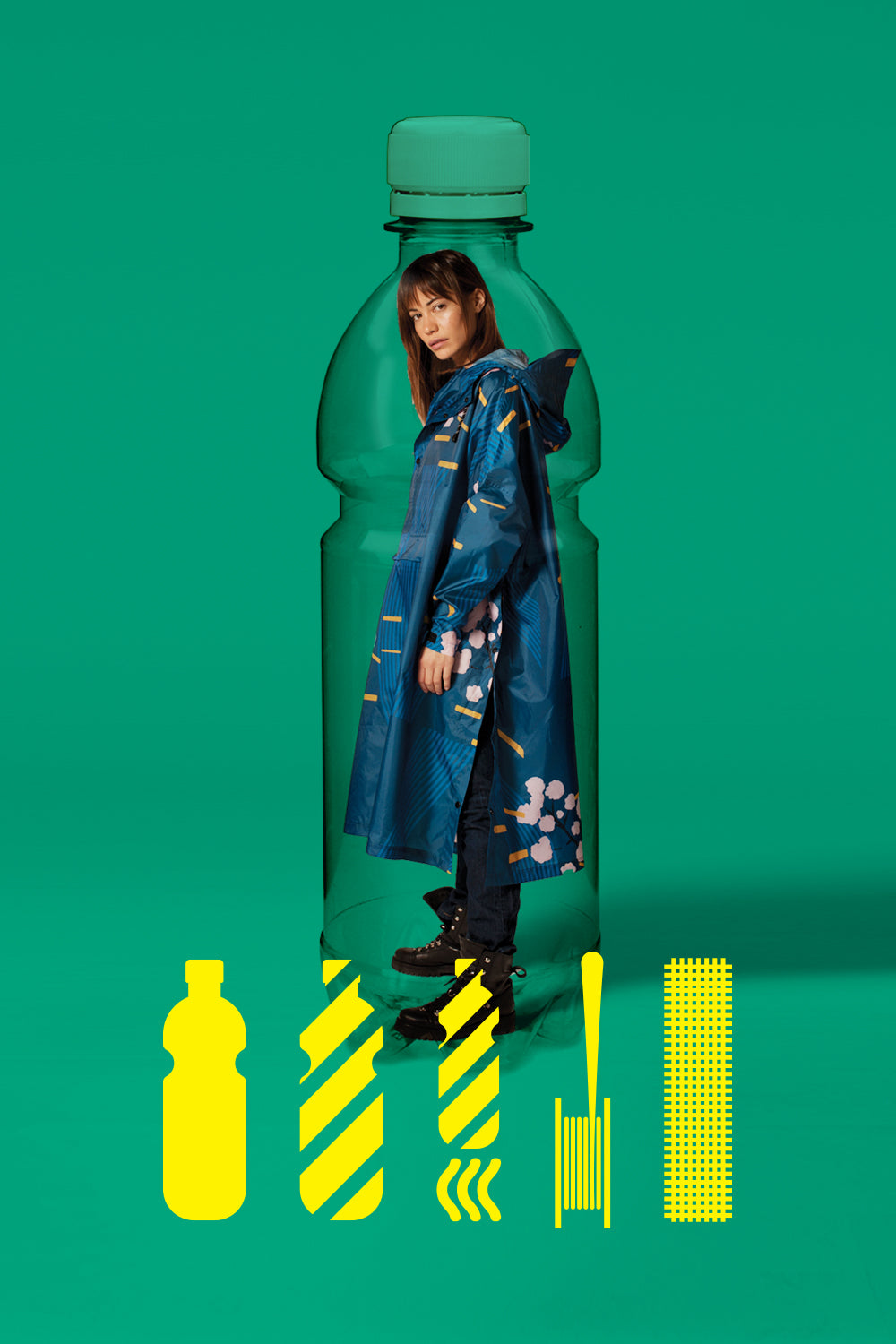 Rainkiss Rain Ponchos Recycled Material Recycled Polyester